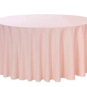 120 inches Round Satin Tablecloth