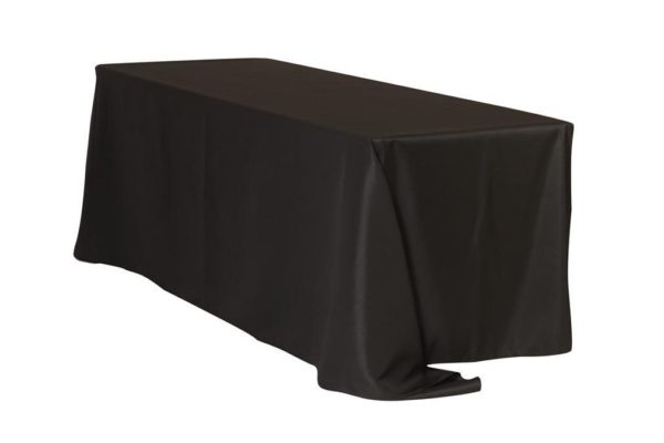 6ft-8ft polyester rectangular tablecloth