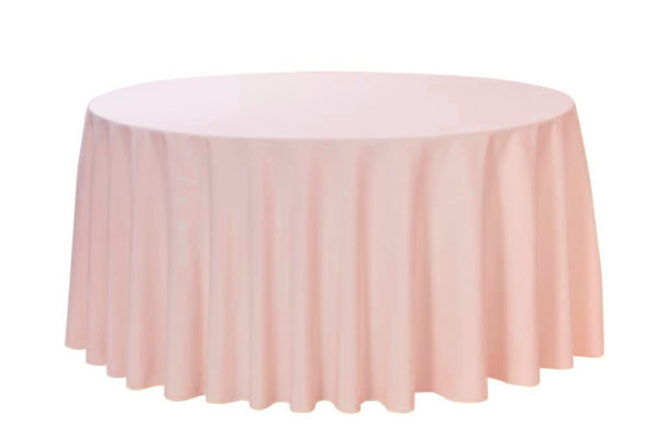 120 inches Round Satin Tablecloth