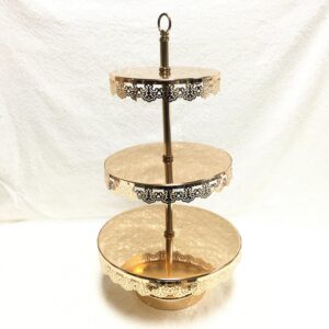 Gold Cupcake Stand-3 TIER