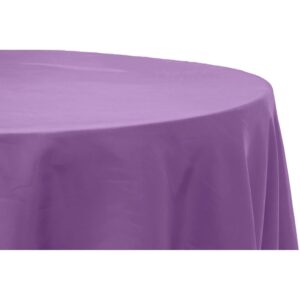 Lavender Round Table cloth Satin 120inch