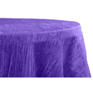 Purple Sation Round Table Cloth 120 inch