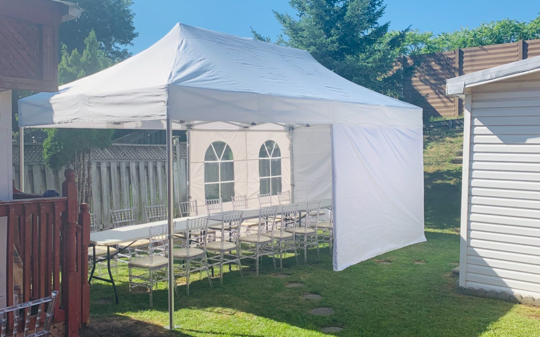Outdoor Tent Wedding